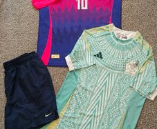 germany Jamal  Jersey and mexico Jersey , Nike shorts set size S