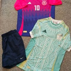 germany Jamal  Jersey and mexico Jersey , Nike shorts set size S