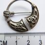 Vintage 925 Sterling Silver Celtic design  brooch Image 9