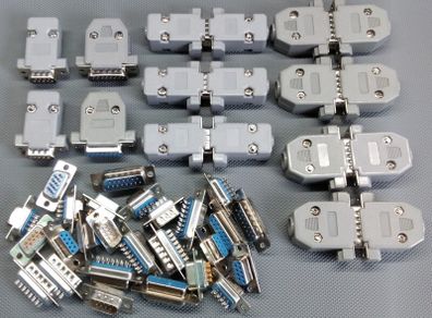 D Sub connector assortment