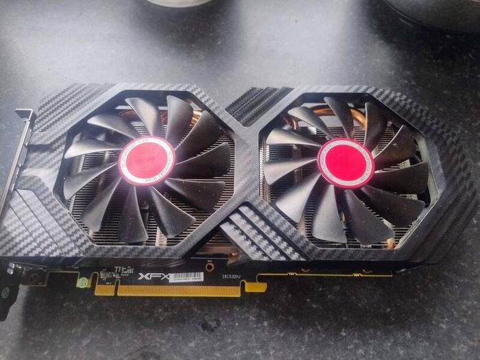 Graphics card never used - XFX Radeon RX 580 8GB GDDR5 XXX