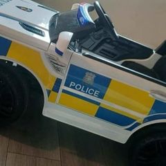 Police car ride on