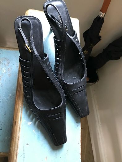 Gucci Black Leather