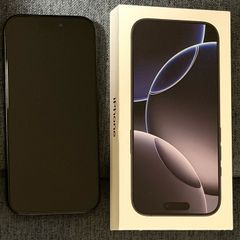 Apple iPhone 16 Pro 256GB Black Titanium