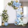 Balloon Arch Backdrop Stand,2.2m Height Gold Metal Arch Stand for Wedding,Christmas,Birthday Party Ceremony Bridal Baby Shower Event Decor (Balloons not included) Image 9