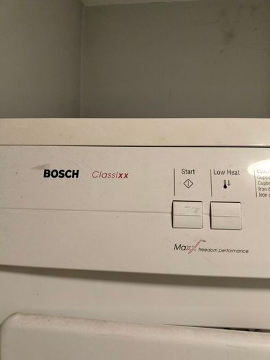 Bosch tumble dryer