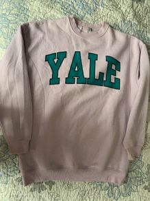 Ladies Purple Yale Hoodie Size M