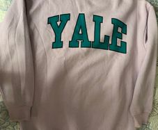 Ladies Purple Yale Hoodie Size M