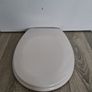Slow Close White Toilet Seat Image 4