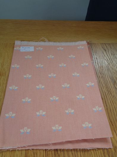 Cotton Fabric Pieces x 4 for Sale