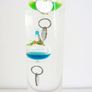 Glass Galileo thermometer / temperature gauge Image 2