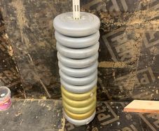 Standard 1" diameter plates