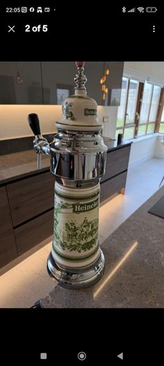 Heineken beer tap