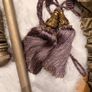 Champagne gold silk curtains Image 6