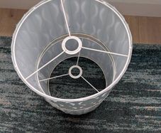 2x Ikea lamp shades