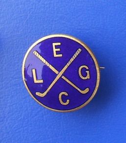 EAST LONDON GOLF CLUB (ELGC, South Africa) - membership enamelled badge (early 1930's)