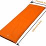 Ultra-light Warm Weather Rectangular Sleeping Bag, 75" L x 30" W, Lightweight Envelope sleeping bag for Outdoor Camping, Backpacking & Hiking - Fit for Kids, Teens and Adults Image 6
