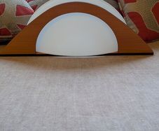 4 x Vianne Domec, Wall Lights, Glass, 1980s