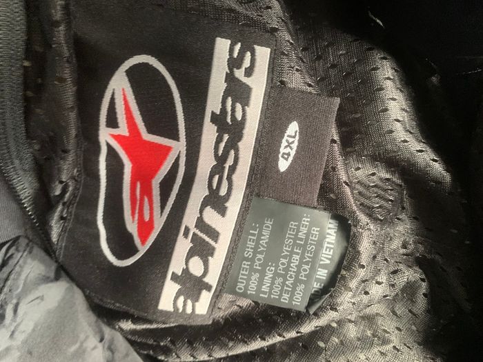 Alpinestar Motorcycle Pants - 4XL
