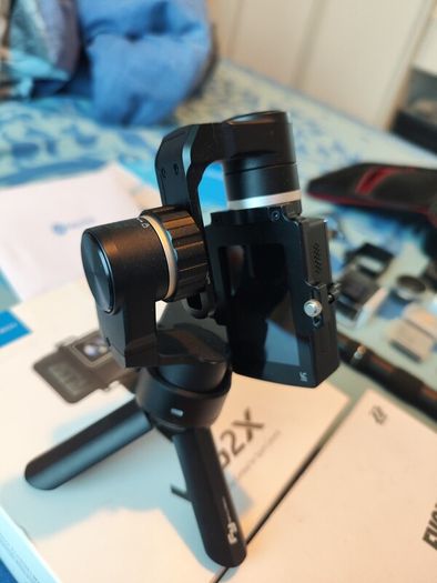 4k YI action camera and gimbals vloger kit