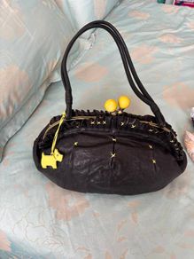 Radley Handbag Black & Yellow