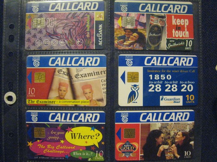 CALLCARDS - Fantastic Collection incl rare & test