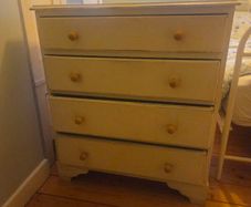 Free chest of drawers solid wood