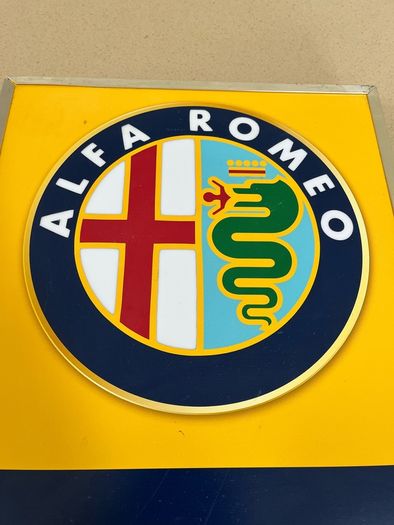 Alfa Romeo Service Lighted Sign