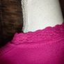 Vintage fuschia pink sleeveless cardigan xl Image 4