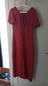 Red dress