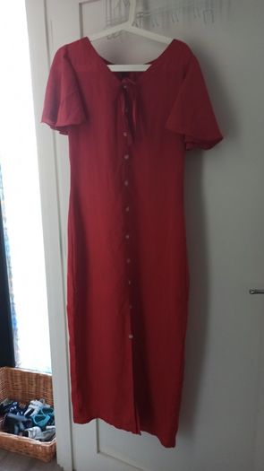 Red dress