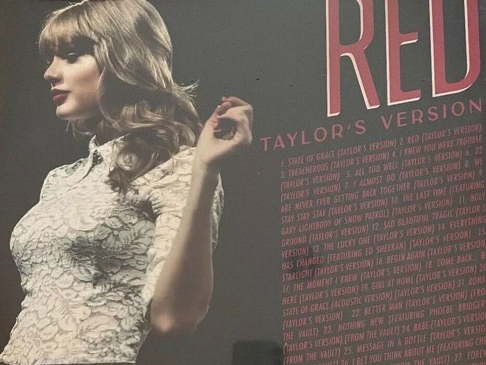 TaylorSwift Red (Taylors Version)- RED Vinyl - Limited Release