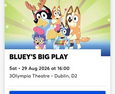 Bluey stage show