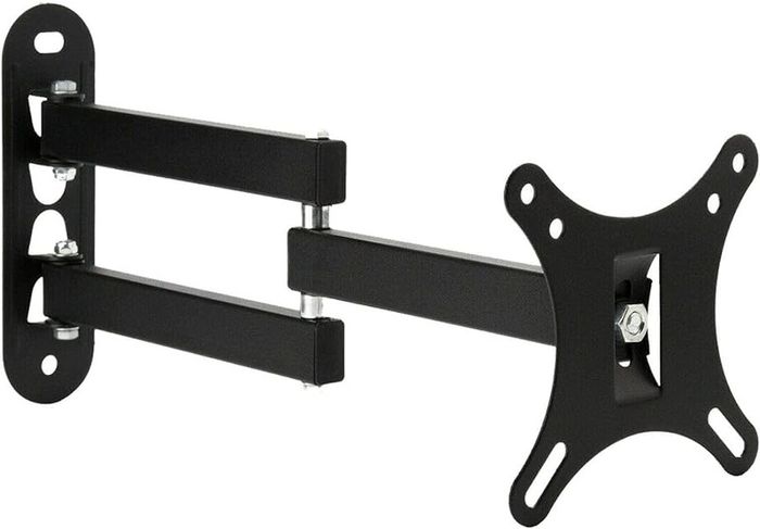 NEW SALE | Tilt & Swivel TV Wall Mount Bracket, Fits for 10 13 15 17 19 20 21 22 23 24 25 26 Inch LED LCD Plasma Screen Monitor Max Load Capacity 22 lbs VESA 75x75 & 100x100