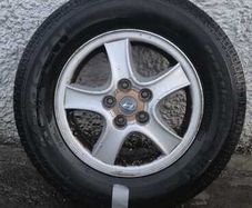 16 Inch Hyundai Alloy Wheel Used (Tyre Included Free) | 225/70R16
