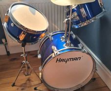 Hayman 3 piece junior drum set