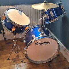 Hayman 3 piece junior drum set