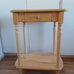Small Consol Style Table  with Drawer & lower Shelf