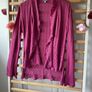 Cardigan twist brand waterfall front lace knit Image 2