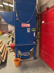 Industrial dust control unit