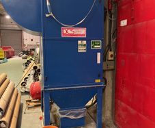 Industrial dust control unit
