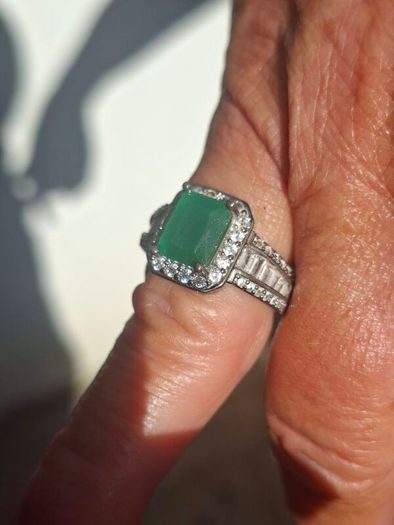 Lovely Vintage Ladies 925 Sterling Silver Ring