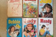 Vintage Girl's Annuals - Mandy, Bonnie, Debbie, Judy 10 euros each