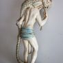 Chinese Fisherman/Sea Serpent Resin Figure Image 8