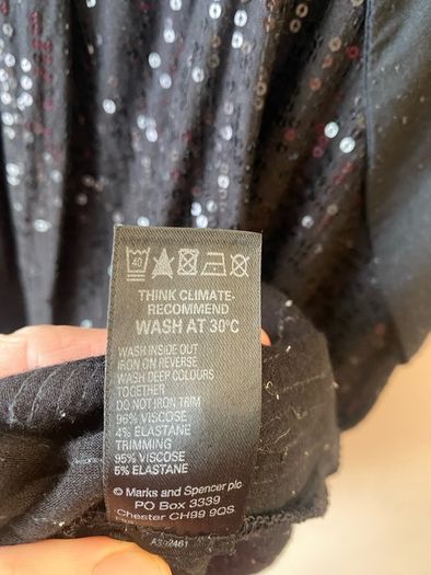 M&S sparkly blouse (size 24)