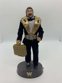 wwe elite Ted Dibiase With Entrance Greats clothing & stand action figure
