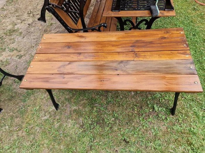 cast iron ( Tables - benches - chairs )