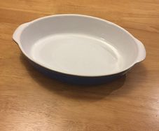 Denby Imperial Blue - Oval Oven/Serving Dish