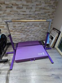 Gymnastics Bar and Foldable Mat