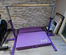 Gymnastics Bar and Foldable Mat